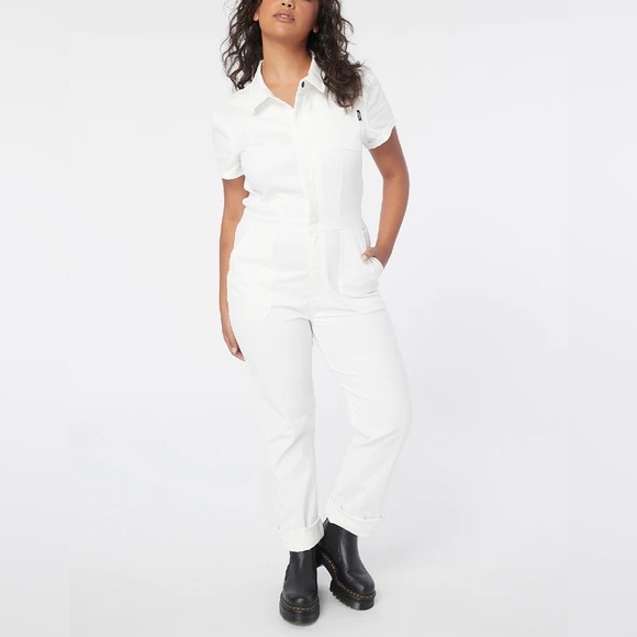 ATWYLD PIT CREW JUMPSUIT - WHITE - Picture 1 of 5